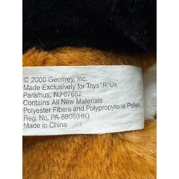 Animal Alley Basset Hound Dog Brown White Plush Stuffed Animal Toys R Us 2000 - Picture 6 of 9